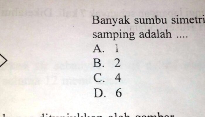 Berapa Banyak Sumbu Simetri pada Bangun Ini? Simak Penjelasannya!