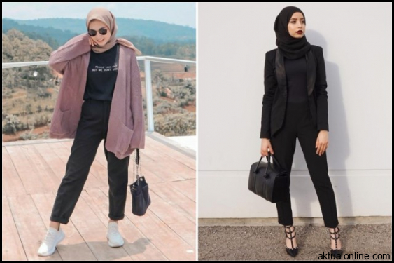 Baju Hitam Cocok dengan Jilbab Warna Apa, Yuk Cari Tahu Referensinya