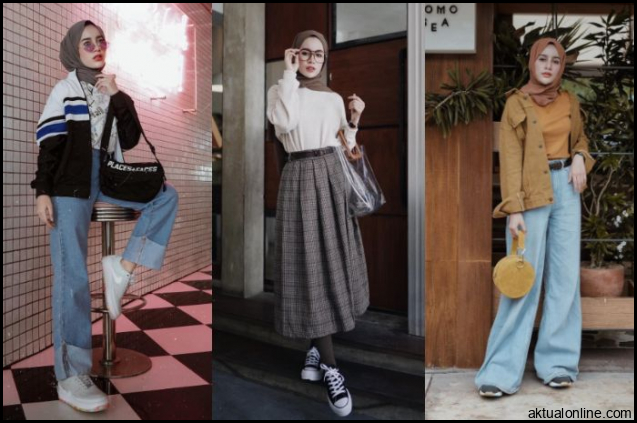 Gaya Fashion Hijab Vintage | Hijab Style