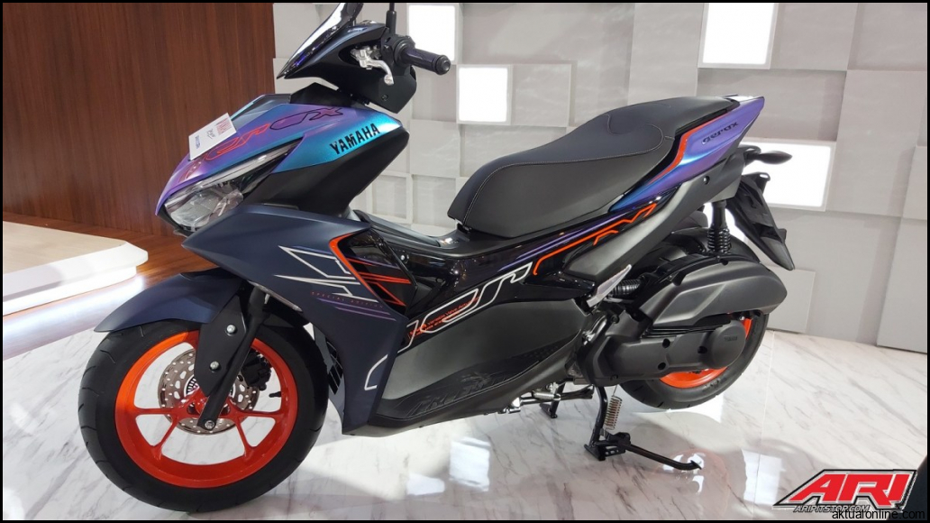 Video dan Galeri Foto Yamaha Aerox 155 Cyber City | Aripitstop.com